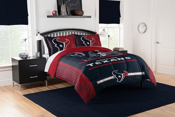 Northwest NFL Houston Texans Safety Printed Comforter Set, King