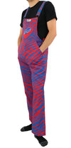 Zubaz NFL Unisex Zebra Lightweight Bib, Buffalo Bills