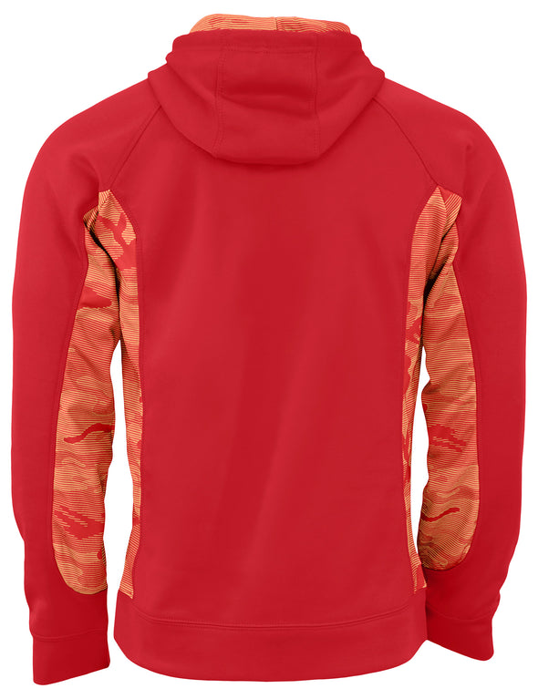 Zubaz NFL Men's San Francisco 49ers Elevated Hoodie With Camo Lines