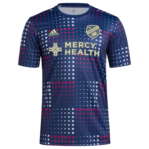 Adidas MLS Men's Charlotte FC Americana Pre-Match Jersey