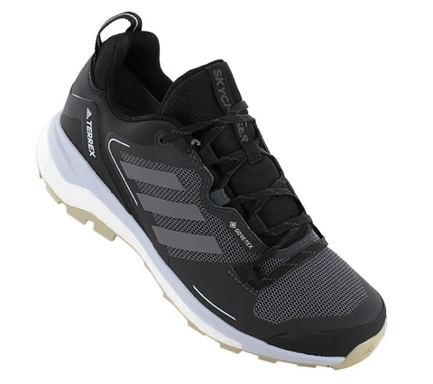 Adidas Women's Terrex Skychaser GORE-TEX 2.0 Hiking Shoes, Core Black/Halo Silver/Halo Blue