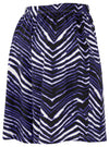 Zubaz NFL Adult Unisex Z88 Zebra Short for Men and Women, Baltimore Ravens