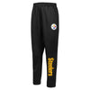 Outerstuff NFL Men's Pittsburgh Steelers Side Line Elastic Tech Joggers