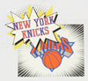 FISLL NBA New York Knicks Women's Comic Book Crop Tee Shirt