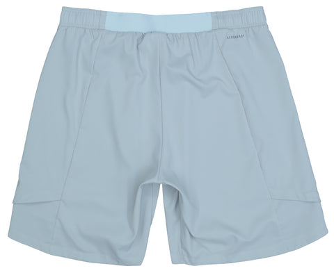 Adidas MLS Men's Toronto FC Away Unlined Shorts, Clear Grey/Scarlet
