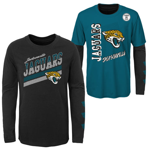 Outerstuff NFL Kids Jacksonville Jaguars For The Lover Of The Game 3-in-1 Combo T-Shirt