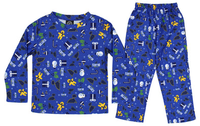 Outerstuff NHL Kids St. Louis Blues Holiday Crew Neck & Pants Pajama Set