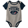 Outerstuff NFL Infant Houston Texans Team 3-Pack Bodysuit