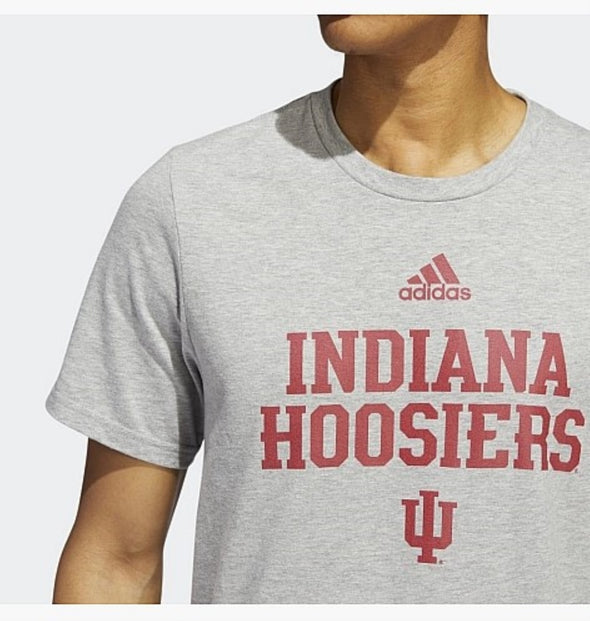 Adidas Men's NCAA Indiana Hoosiers Amplifier Short Sleeve T-Shirt