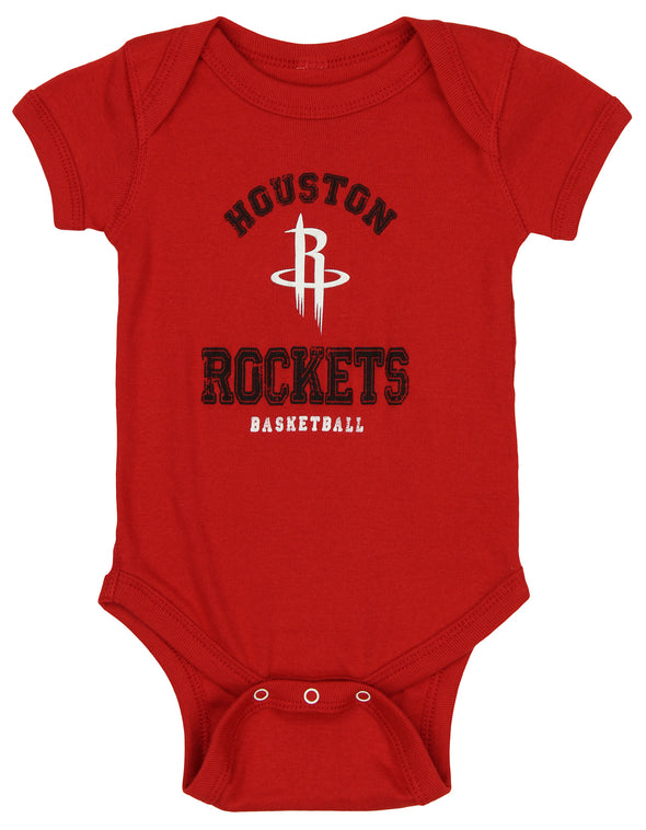 Outerstuff NBA Infant Houston Rockets Basketball Bodysuit, Red