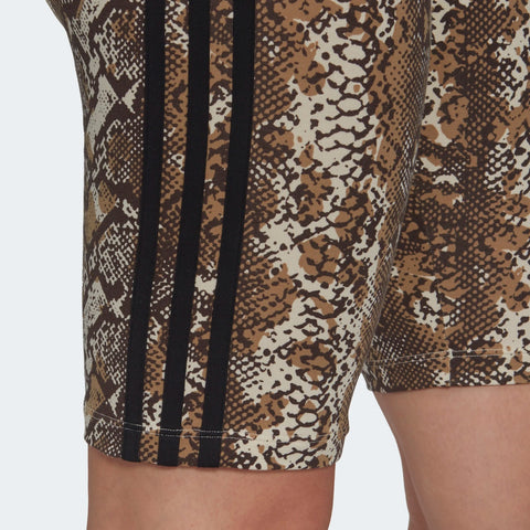 Adidas Women's Snake Print Short Tights, Color Options
