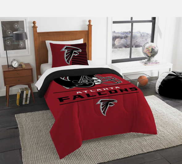 Northwest NFL Atlanta Falcons Printed Comforter Set, Twin