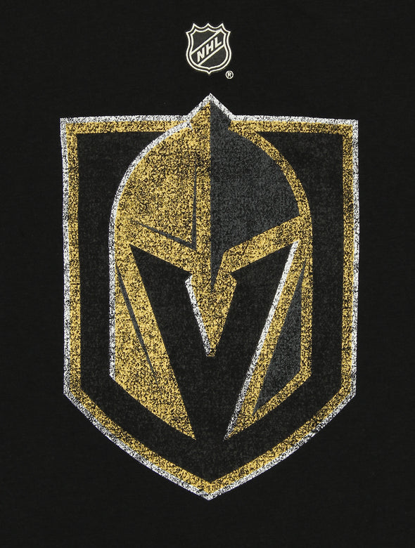 Outerstuff NHL Youth Boys Las Vegas Golden Knights Dristressed Logo T-Shirt