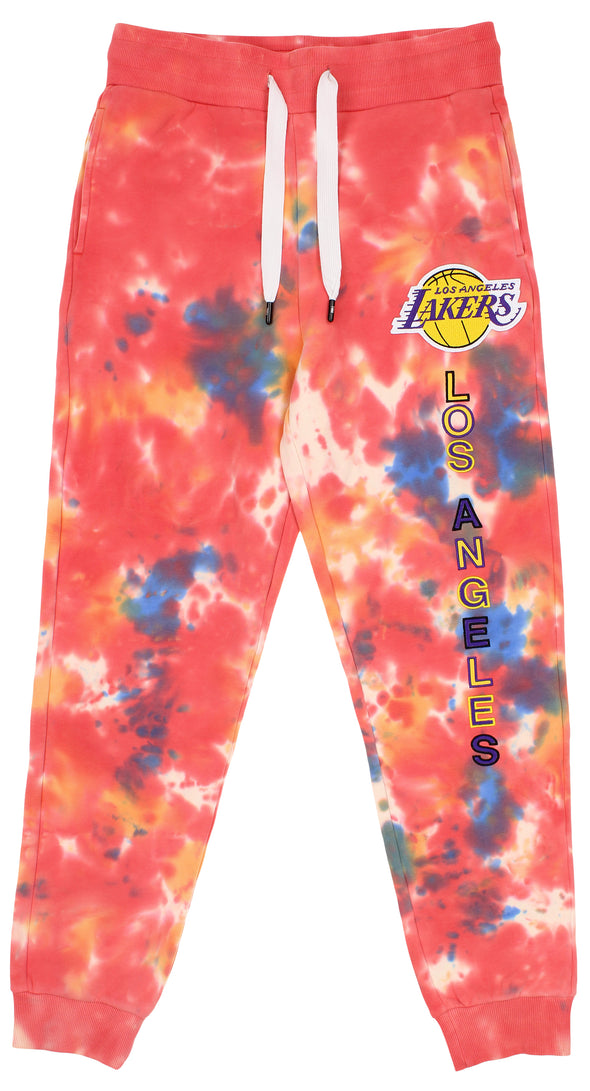 FISLL NBA Women's Los Angeles Lakers Tiedye Jogger