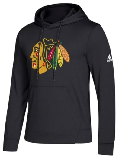 Adidas NHL Men's Chicago Blackhawks National Hockey Hoodie, Black