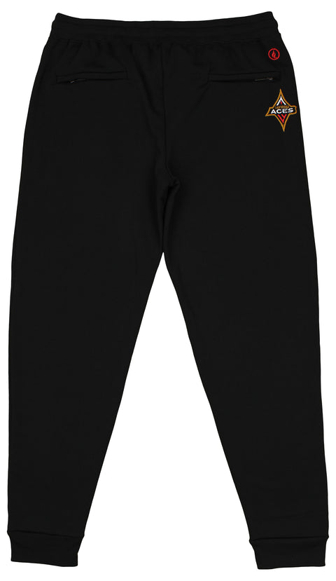 FISLL WNBA Women's Las Vegas Aces Championship Fleece Joggers, Black