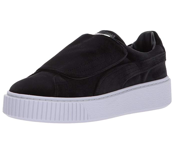 Puma platform sneakers sales velvet