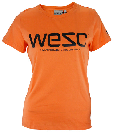 Wesc Women's Brand Short Sleeve Shirt Logo Tee - Color Options