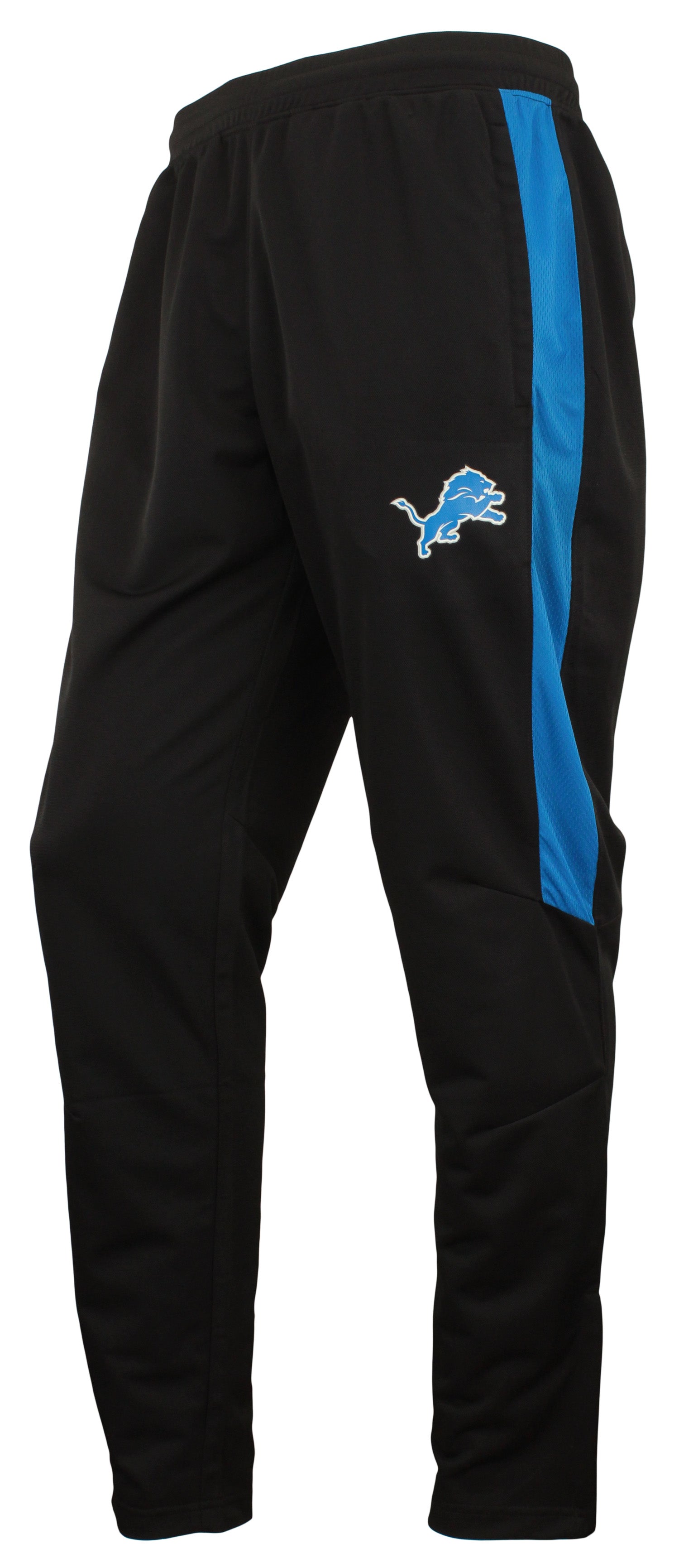 Zubaz NFL Football Men's Detroit Lions Athletic Track Pant