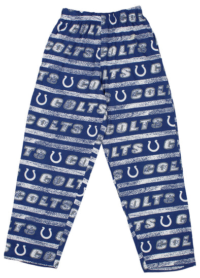 Zubaz NFL Men's Indianapolis Colts Static Lines Comfy Pants