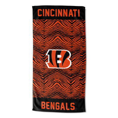 Northwest NFL Cincinnati Bengals State Line Beach Towel, 30x60