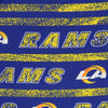Zubaz NFL Men's Los Angeles Rams Static Lines Comfy Pants