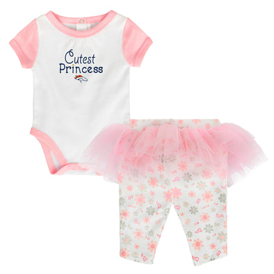 Outerstuff NFL Newborn Denver Broncos Cutest Princess Tutu Set