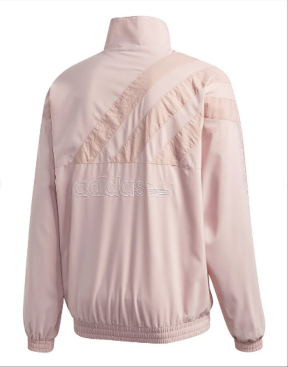 Adidas Men's Full Zip Pastel Track Top, Pink Spirit/Halo Pink