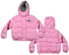 NHL Hockey Youth Girl's Colorado Avalanche Winter Hooded Jacket, Pink