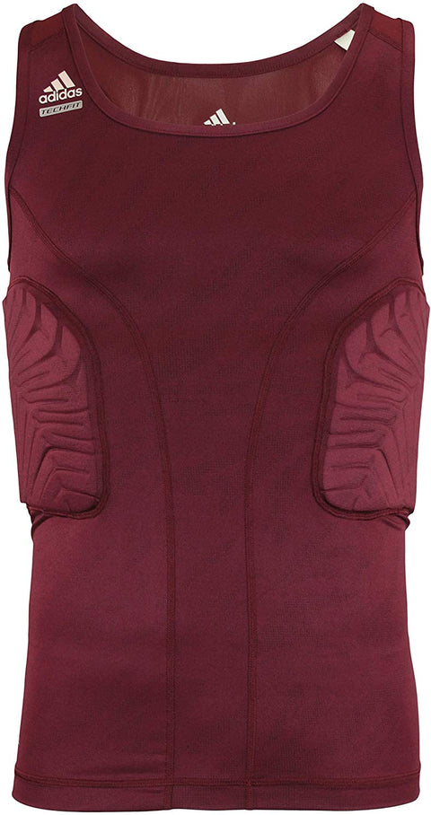 Adidas Adult Techfit Padded Compression Shirt, Color Options