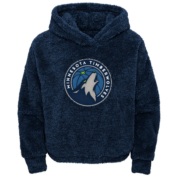 Outerstuff NBA Youth Girls Minnesota Timberwolves Influential Sherpa Hoodie