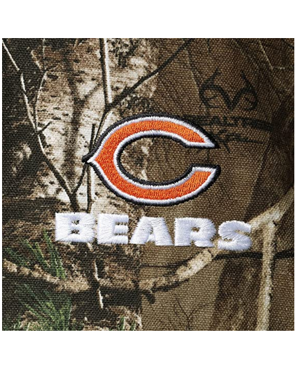 Dunbrooke Apparel NFL Men's Chicago Bears Real Tree Camo Canvas Heavy Jacket