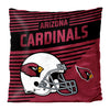 Northwest NFL Arizona Cardinals Velvet Stripes Throw Pillow, 16"x16"