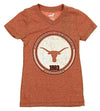 NCAA Youth / Kids Girls Texas Longhorns Triblend Team Rep V-neck T-Shirt