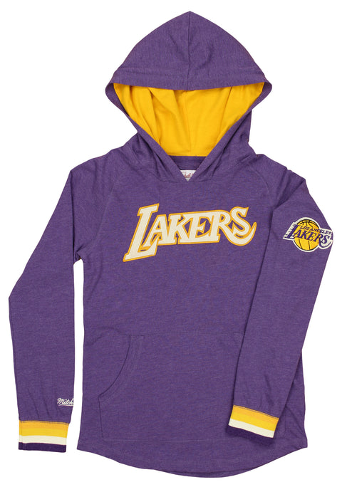 Mitchell & Ness NBA Youth (8-20) Los Angeles Lakers Lightweight Hoodie