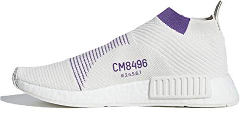 Adidas Women's NMD_CS1 Primeknit Casual Sneakers, Cloud White