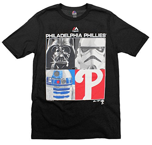 MLB Youth Philadelphia Phillies Star Wars Main Character T-Shirt, Blac –  Fanletic