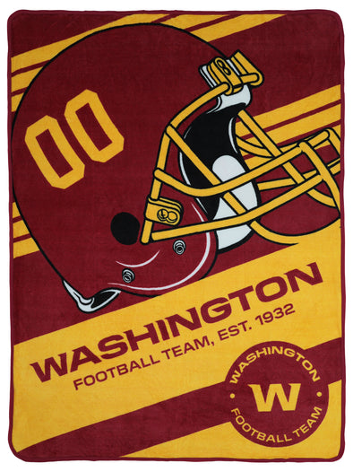 Northwest NFL Washington Football Team Super Plush Thorw Helmet Blanket, 46"x60"