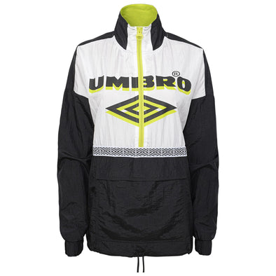 Umbro Womens Color Block Pullover, Black Beauty/White