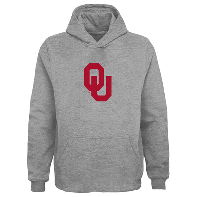Outerstuff NCAA Youth Boys Oklahoma Sooners Primary Logo Fan Fleece Hoodie
