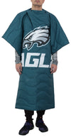 FOCO NFL Philadelphia Eagles Exclusive Outdoor Wearable Big Logo Blanket, 50" x 60"