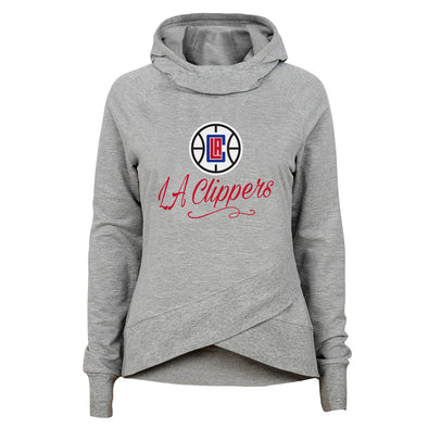 Outerstuff NBA Youth Girls (7-16) Los Angeles Clippers The Bridge Funnel Neck Hoodie