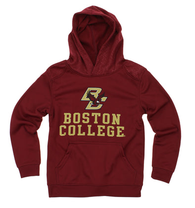 NCAA Youth Boston College Eagles Performance Hoodie, Maroon