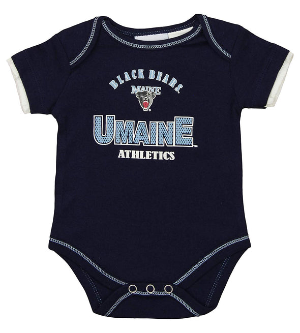 Outerstuff NCAA Infant University of Maine Black Bear 2 Piece Creeper Set