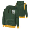 Outerstuff NFL Men's Green Bay Packers Drop Back Performance Fleece Hoodie
