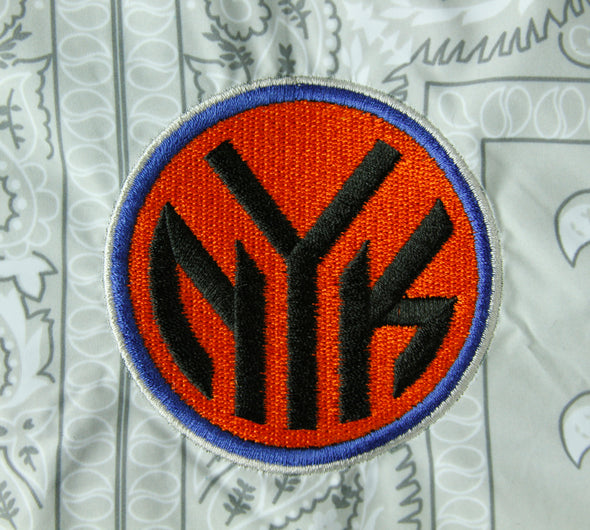 Zipway NBA Basketball Men's New York Knicks Windbreaker Jacket - Grey