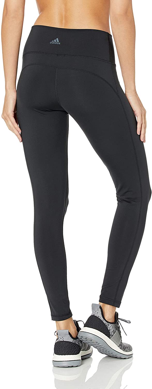 adidas Women's Believe This High Rise 7/8 Length Tight, Black