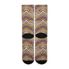 Zubaz By For Bare Feet NFL Youth Minnesota Vikings Zubified Dress Socks, One Size