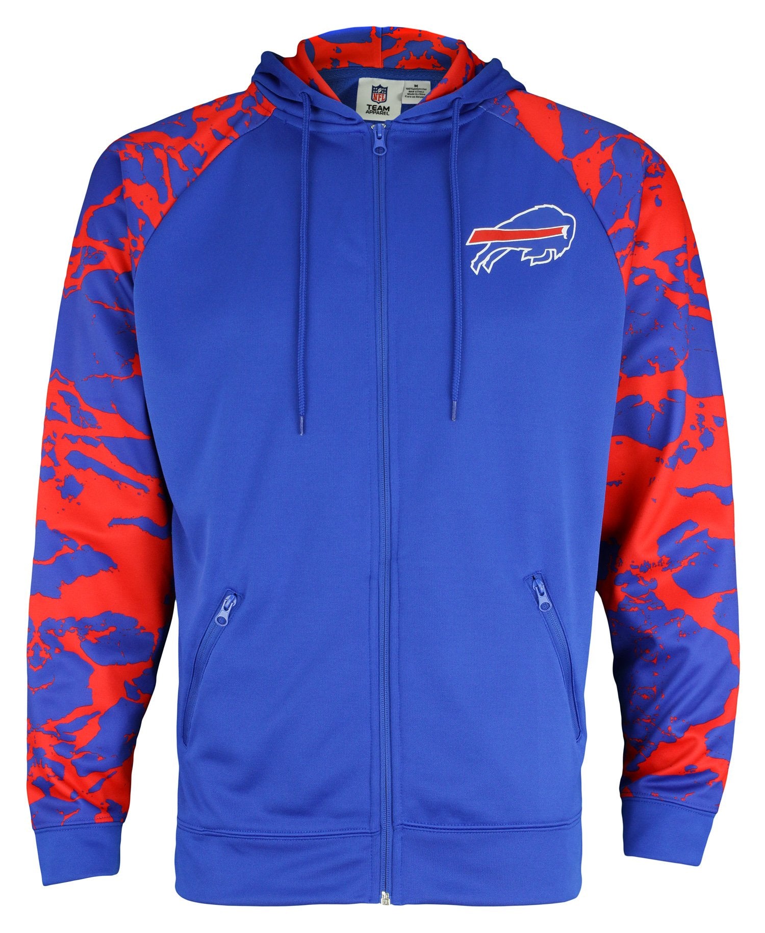 NFL Men's Buffalo Bills Full-Zip Hoodie