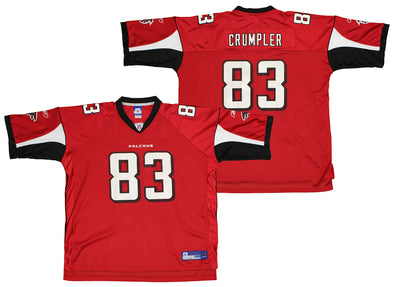 Reebok NFL Men's Atlanta Falcons Alge Crumpler #83 Player Jersey, Red
